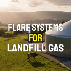 Flare system for landfill gas - featured image
