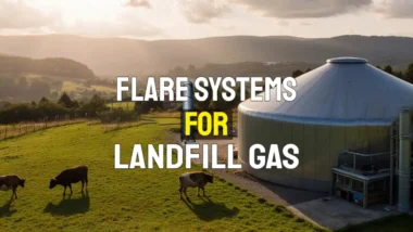 Flare system for landfill gas - featured image
